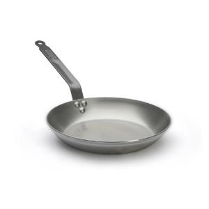 "CARBONE PLUS" frying pan, carbon steel, 28 cm - "de Buyer" brand