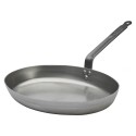 Poêle ovale pour poisson, 36 x 26 cm, "CARBONE PLUS" - "de Buyer"