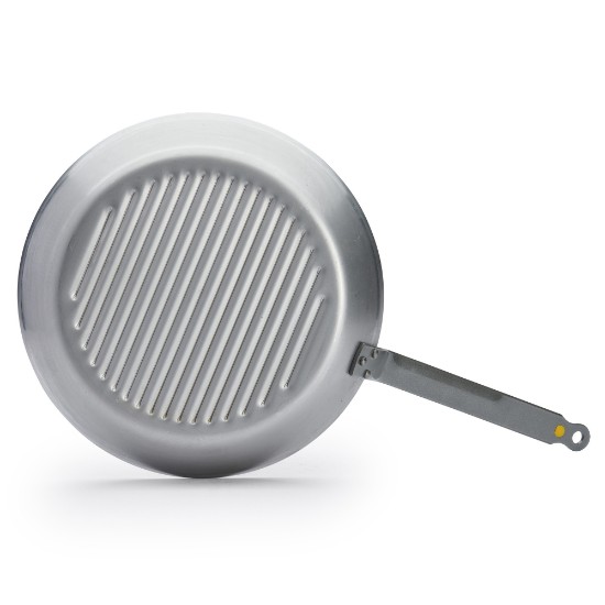 Grill pan, steel, 32 cm, "Mineral B" - de Buyer