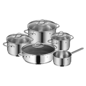 Sraith cookware, déanta as cruach dhosmálta, 9-píosa, "Provence Plus" - WMF