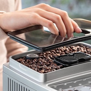 Automatische Espressomaschine, 1450W, "Magnifica S", Weiß - DeLonghi