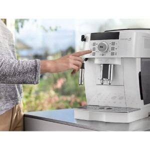 Automatische Espressomaschine, 1450W, "Magnifica S", Weiß - DeLonghi