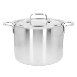 Panela de cozinha com tampa 24 cm/8 l "5-Plus" - Demeyere