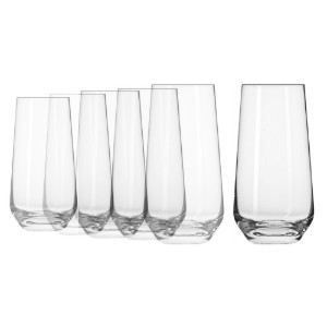 6-delat set med "Splendor"-glas för "long drinks", 480 ml - Krosno