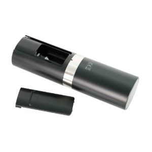 2 sähköhiomakoneen sarja suolalle ja pippurille, mukana metallijalusta - Zokura