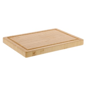 Cutting board, bamboo, 42 x 31cm, thickness 3 cm - Zwilling