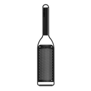 Fine grater, stainless steel, 30 x 6.8 cm, "Black Sheep" range - Microplane