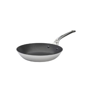 Non-stick frying pan, stainless steel, 5-ply, 24 cm, "Affinity" - de Buyer