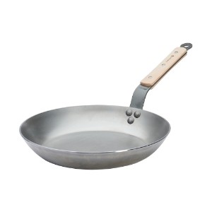 Frying pan, steel, 28cm, "Mineral B Bois" - de Buyer