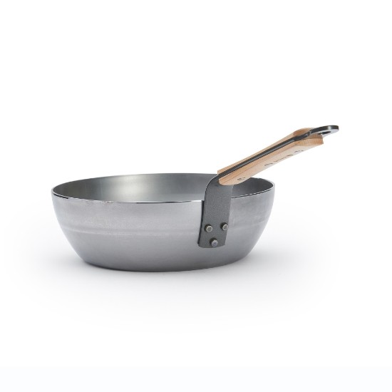 Deep fry pan, 24 cm, "Mineral B Bois" - de Buyer