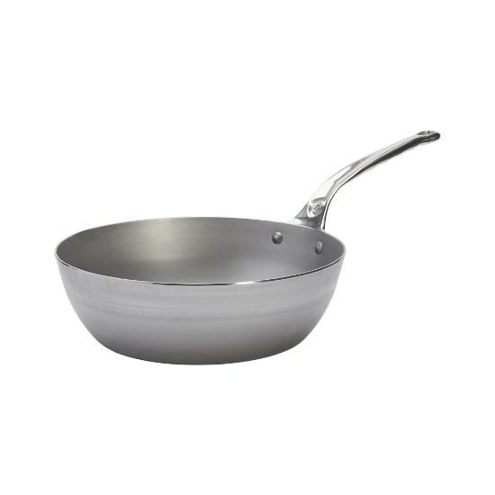 Sautépanne, 28cm, stål, "Mineral B PRO" - de Buyer