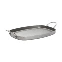 Padella per griglia, acciaio, 38 x 26 cm, "Mineral B" - de Buyer