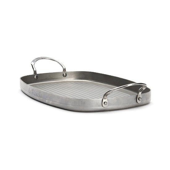 Sartén grill, acero, 38 cm, "Mineral B" - de Buyer