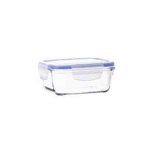 Food container, 380 ml, glass, "Superblock" - Borgonovo