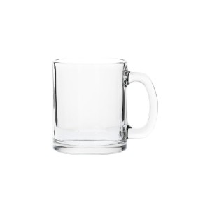 Caneca Latte Macchiato, 350 ml, vidro - Borgonovo