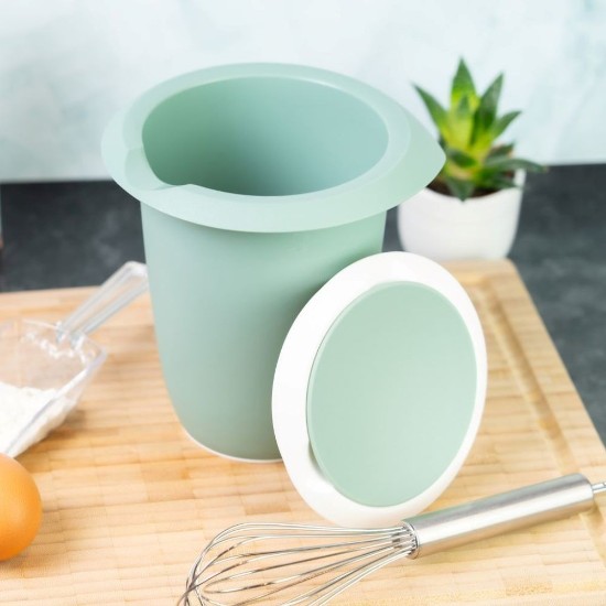 Mixing bowl, plastic, with splash protection, 1L, Mint Green - Westmark