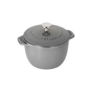 Lonec Cocotte za kuhanje riža, lito železo, 16 cm/1,75L, Graphite Grey - Staub