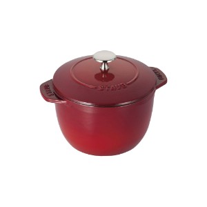 Cocotte rice cooking pot, cast iron, 16cm/1.75L, Cherry - Staub