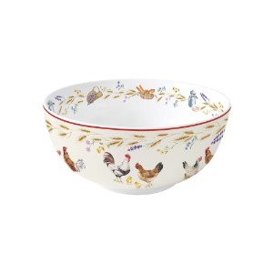 Posuda, porcelan, 23 cm, "Country Life" - Nuova R2S