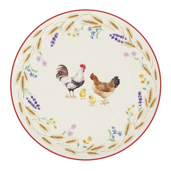 Jídelní talíř, porcelán, 19 cm, "Country Life" - Nuova R2S