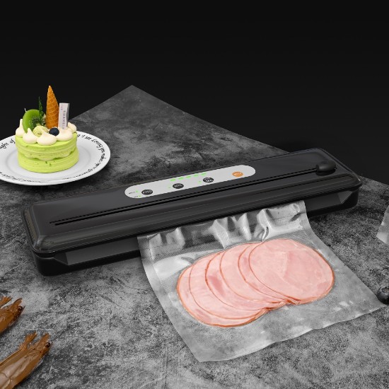 Vacuum sealing machine, 110W, 60kPa, Black - Zokura