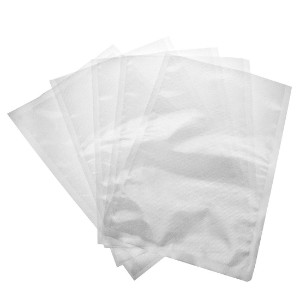 Vacuum sealer bags set, 10 pieces, plastic, 28 x 40 cm - Zokura