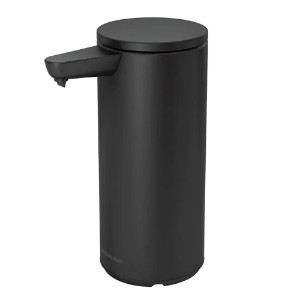 Liquid soap dispenser with sensor, 266 ml, stainless steel, Black - simplehuman 