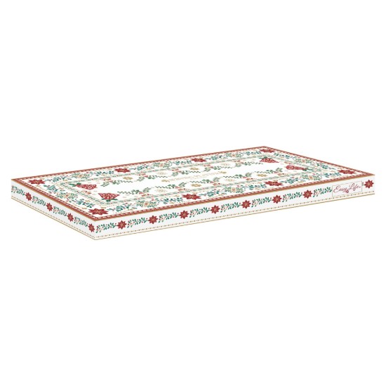 Serving tray, porcelain, 35 x 15 cm, "Christmas Folk" - Easy Life
