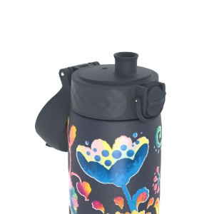 SLIM vattenflaska för barn, rostfritt stål, 500ml, Bright Floral - Ion8
