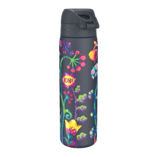 SLIM children's water bottle, stainless steel, 500ml, Bright Floral - Ion8