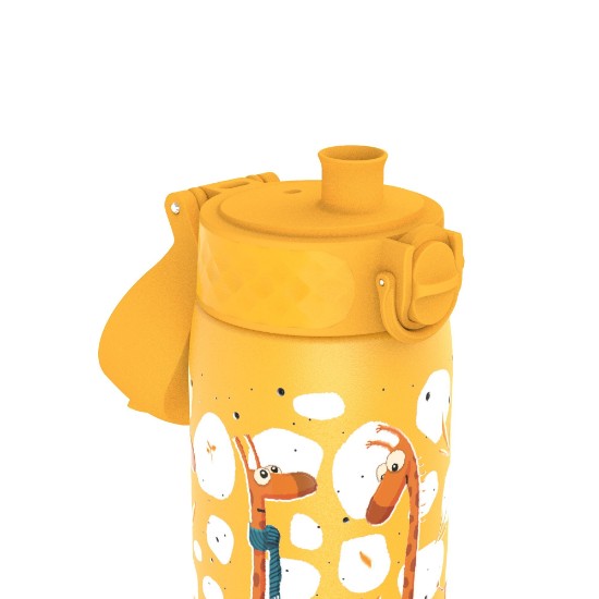 Children's water bottle, stainless steel, 600ml, Giraffes - Ion8