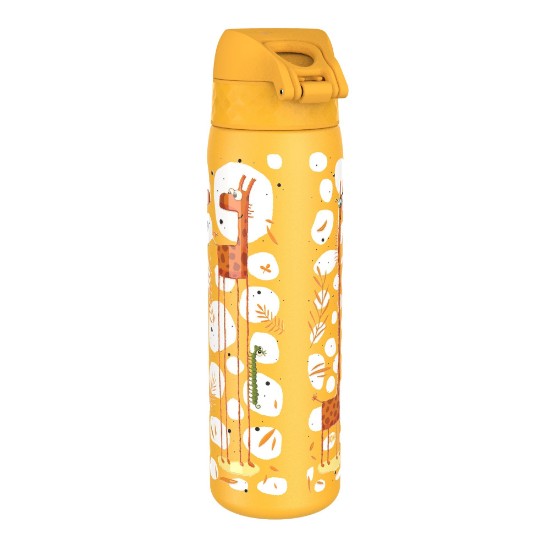 Children's water bottle, stainless steel, 600ml, Giraffes - Ion8