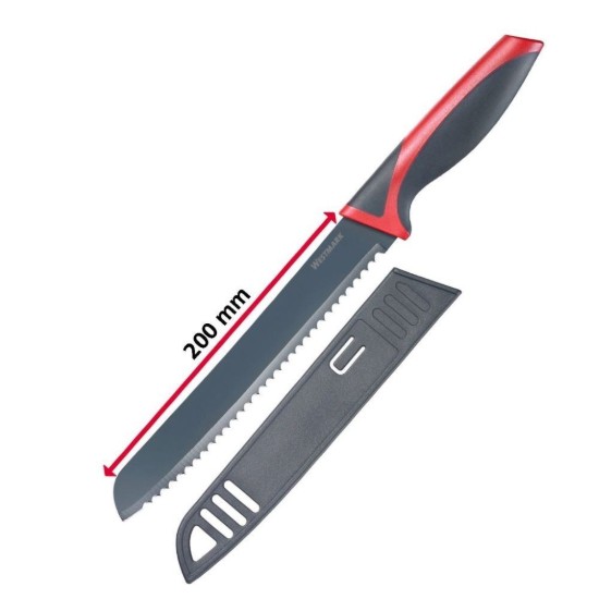 Bread knife, stainless steel, 20 cm - Westmark