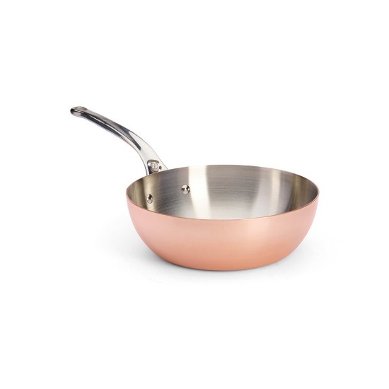 "Inocuivre" conical saute pan, 24 cm / 3.1 l  - "de Buyer" brand