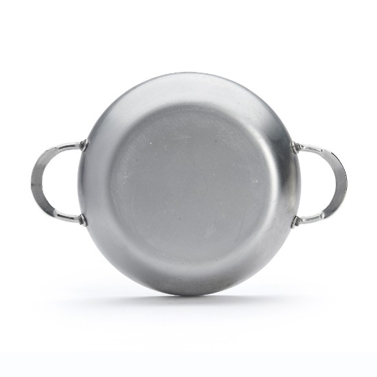 Sauteerpan met 2 handvatten, staal, 28cm, "Mineral B" - de Buyer