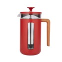 Cafeteira, Em Vidro Borossilicato, 1L, "Pisa", Vermelho - La Cafetiere-image