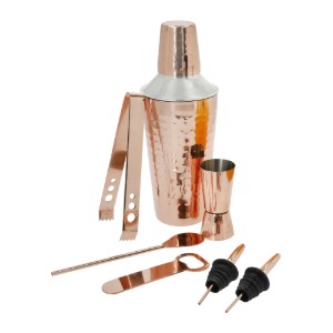 Conjunto de coquetel, 7 peças, aço inoxidável, "Bar Craft", Cooper - Kitchen Craft