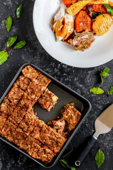 Baking tray, square, steel, 23 x 23 cm, "MasterClass" - Kitchen Craft