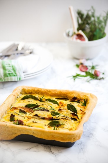 Baking tray, square, steel, 23 x 23 cm, "MasterClass" - Kitchen Craft