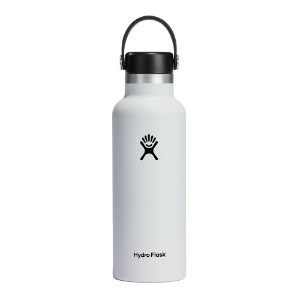 Thermal insulating bottle, stainless steel, 530 ml, "Standard", White - Hydro Flask