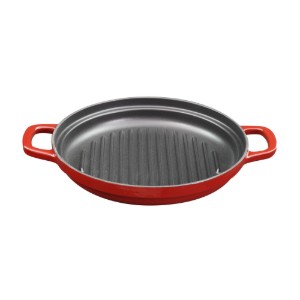 3er-Set Kochgeschirr, stapelbar, 25 cm, Gusseisen - Zokura