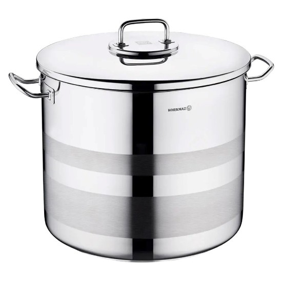 Cooking pot, stainless steel, 40 cm / 42.5 L, "Astra2" - Korkmaz