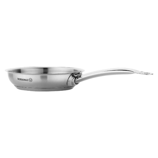 Frying pan, stainless steel, 24 cm, "Proline" - Korkmaz