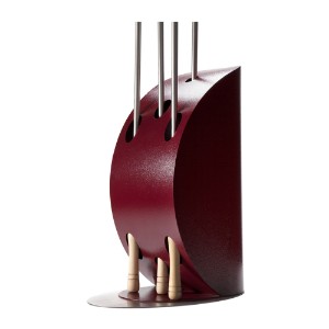 Pizza utensil holder "Vela", Red - Alfa