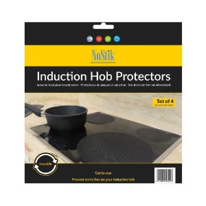 Set of 4 reusable induction hob protectors, 27cm - NoStik