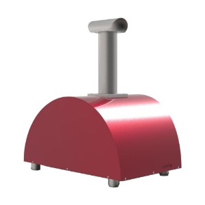 Puuküttega pitsaahi, Moderno 2 Pizze, punane - Alfa