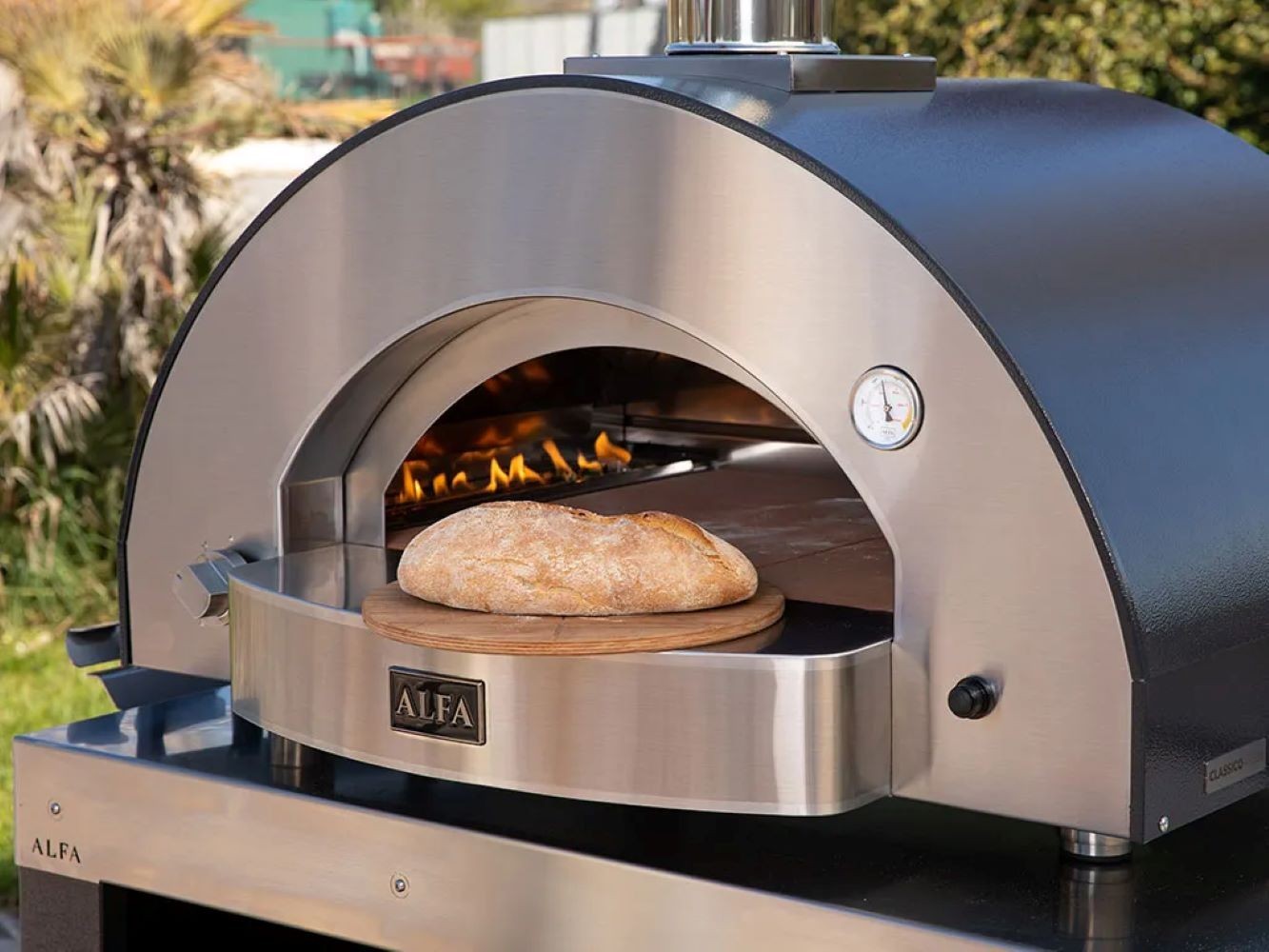 Pizza Gas Oven Classico 4 Pizze Grey Alpha KitchenShop