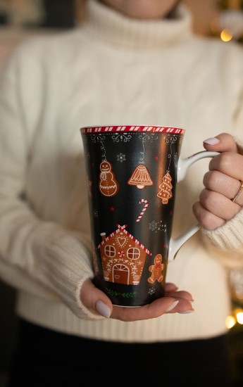 Porcelain mug, 600 ml, "GINGERBREAD" - Nuova R2S brand