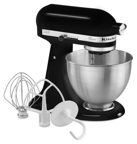 Миксер Classic®, 4,3 л, цвет «Onyx Black» - KitchenAid