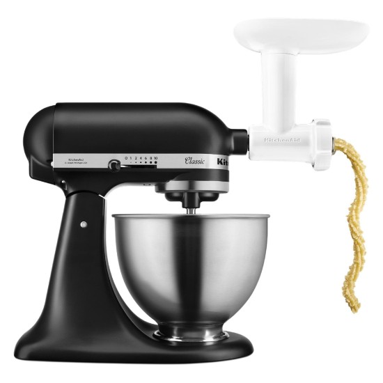 Mélangeur avec bol, 4,3 L, avec accessoires pour gâteaux et pour hacher la viande, Classic - KitchenAid